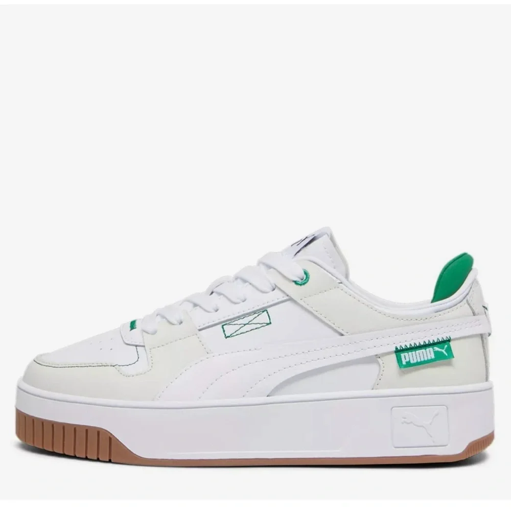 Puma Carina Sneakers - Green - 8 - Picture 1 of 6